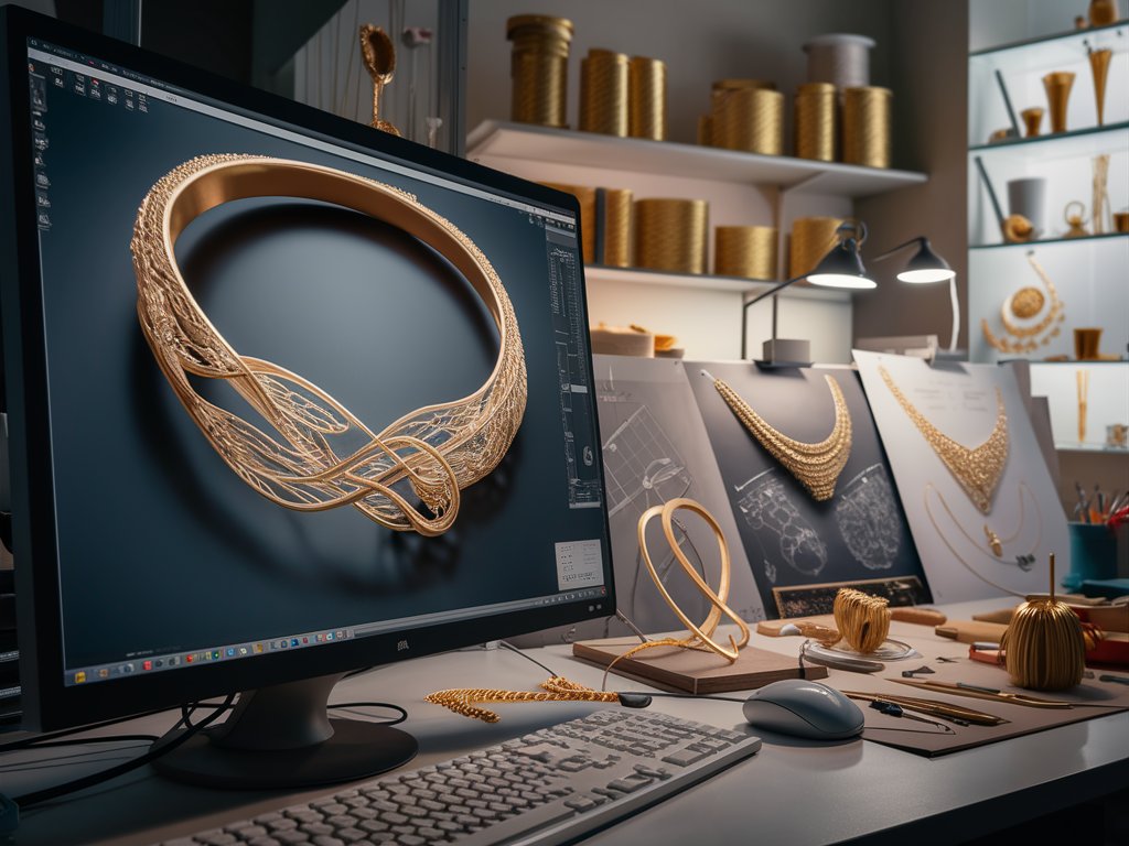 طراحی برای پرینت با پرینترهای سه بعدی طلا