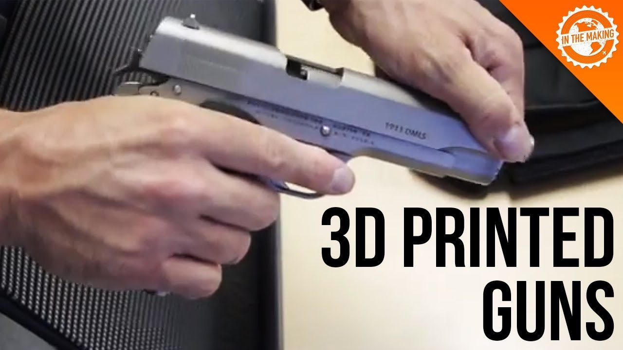 چاپ سه بعدی اسلحه