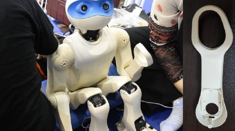پرینت سه بعدی ربات فوتبالیست در ایران