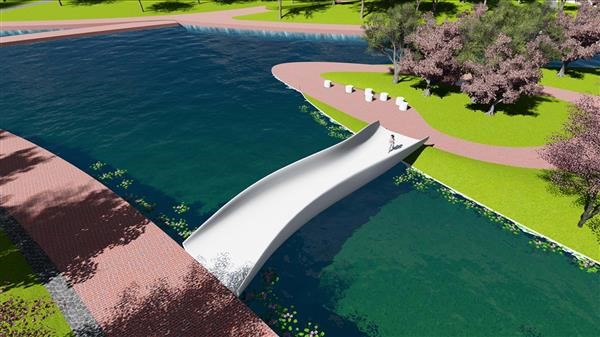 پرینت سه بعدی بزرگ ترین پل عابر پیاده
