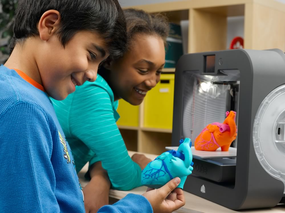 چاپ سه بعدی و آموزش در مدارس