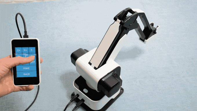 بازوی رباتیک با قابلیت چاپ سه بعدی