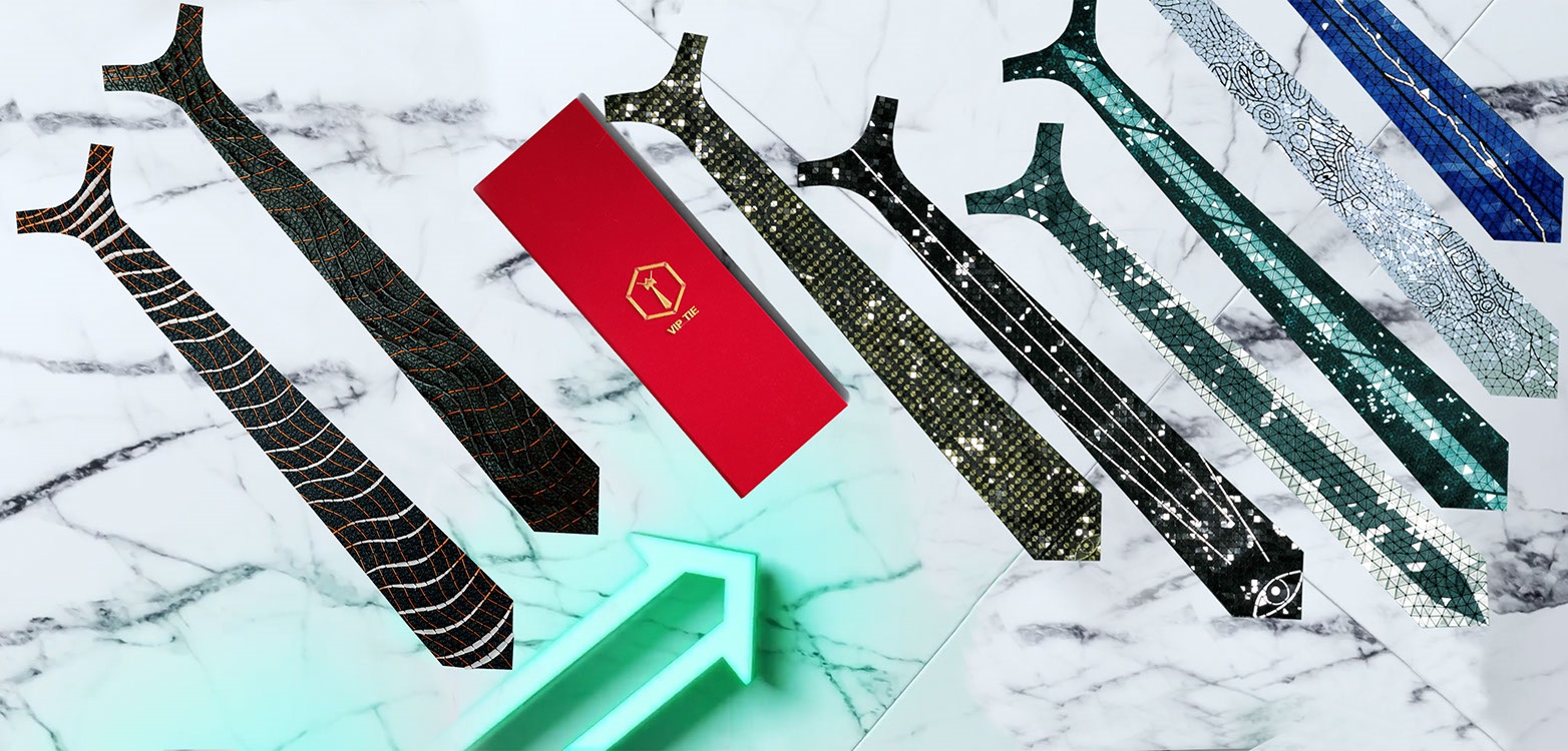 پرینت سه بعدی انواع کراوات های لوکس