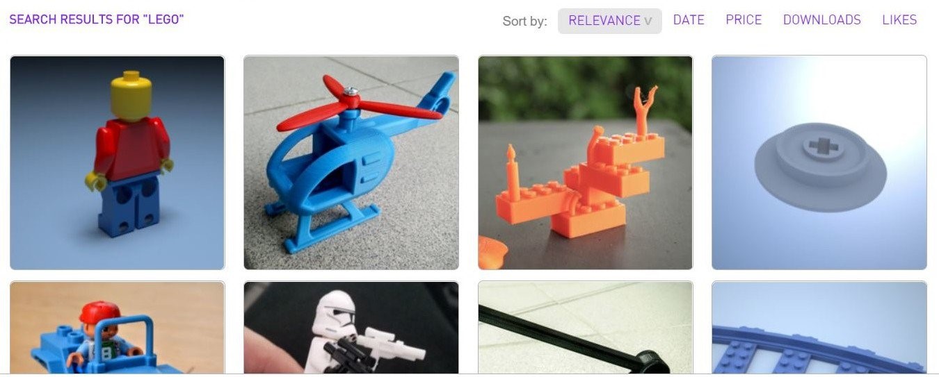 اسباب بازی های LEGO و تکنولوژی پرینت سه بعدی