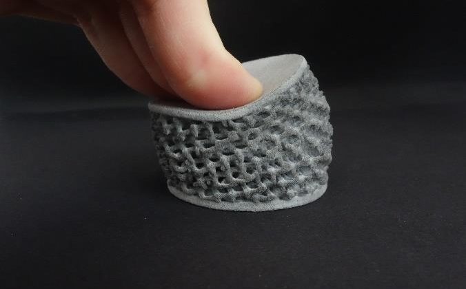 چاپ سه بعدی قطعات با خواص مکانیکی متغیر