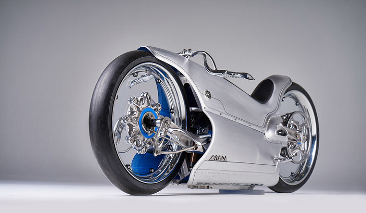 پرینت سه بعدی یک موتورسیکلت مدرن