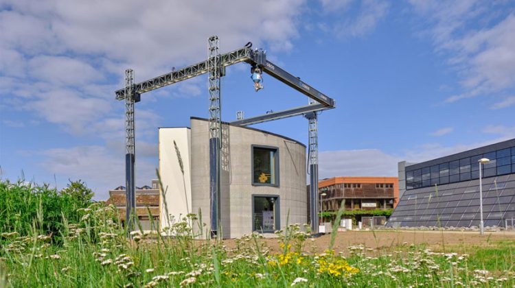 پرینت سه بعدی ساختمانی در بلژیک