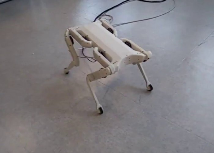 فرایند پرینت سه بعدی ربات چهارپا Solo 8