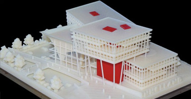 پرینت سه بعدی مدل های معماری