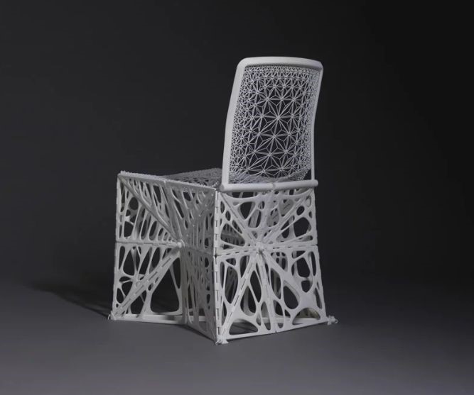 پرینت سه بعدی صندلی مدرن تاشو و قابل حمل