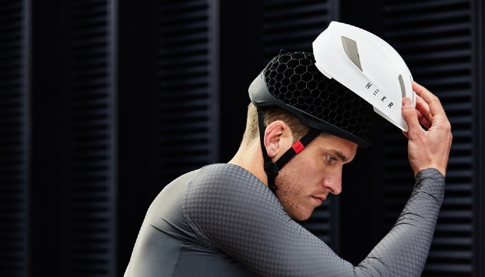 پرینت سه بعدی کلاه ایمنی دوچرخه سواری