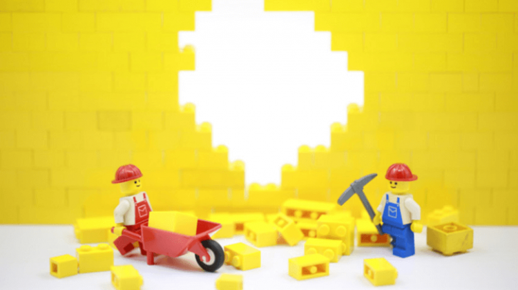 پرینت سه بعدی آجرهای LEGO از ضایعات بازیافتی