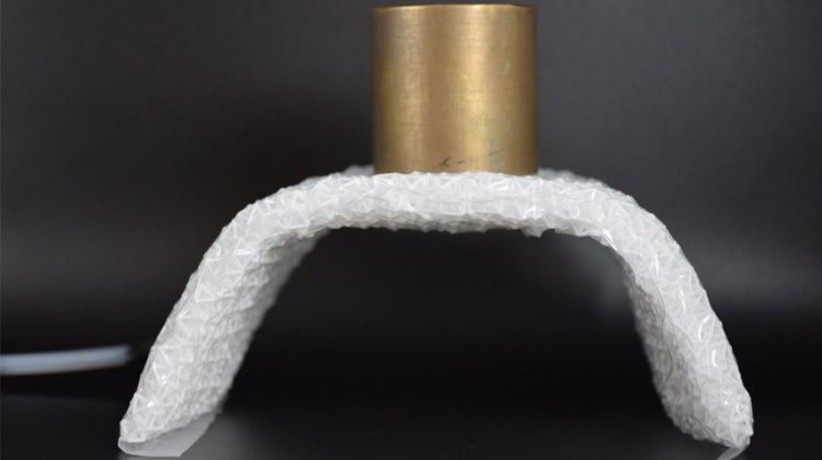 پرینت سه بعدی پارچه با قابلیت تحمل ۵۰ برابر وزن خود