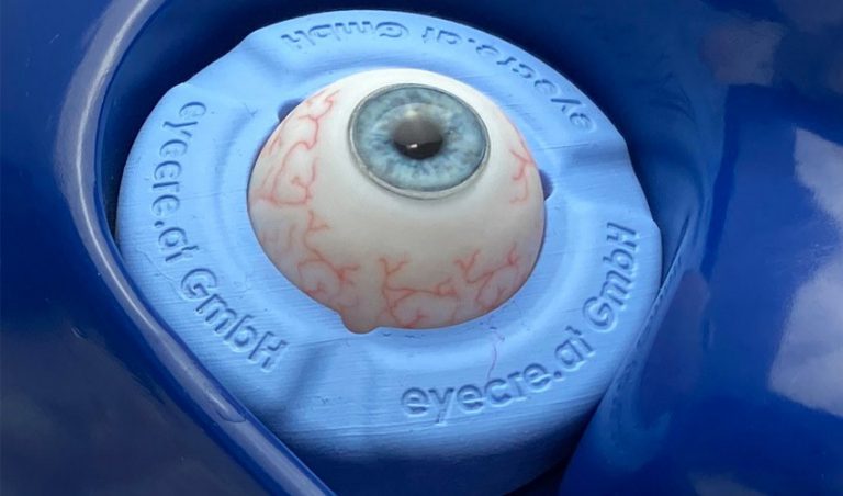 پرینت سه بعدی مدل جراحی چشم