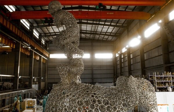 مجسمه های پرینت سه بعدی شده شرکت I Do