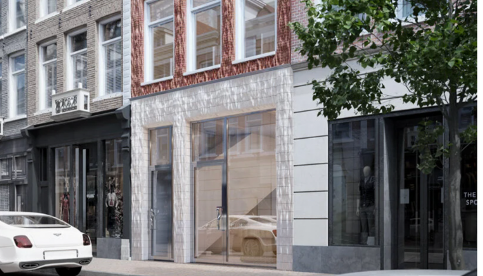 توسعه نمای ساختمان یک بوتیک در آمستردام با استفاده از تکنولوژی پرینت سه بعدی