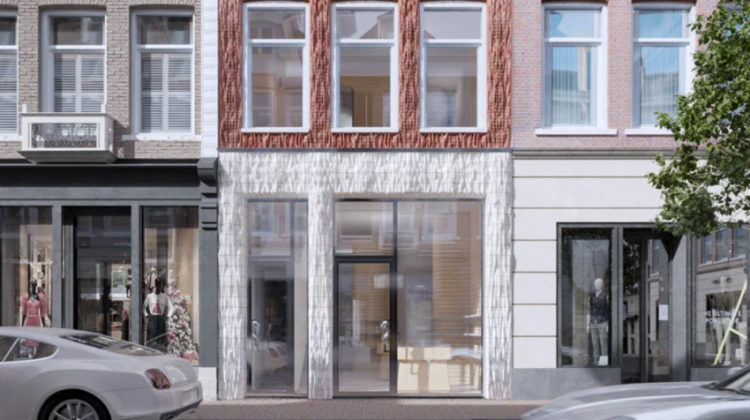 پرینت سه بعدی نمای ساختمان یک بوتیک در آمستردام