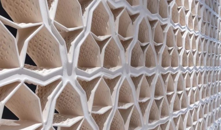 پرینت سه بعدی دیوار سفالی