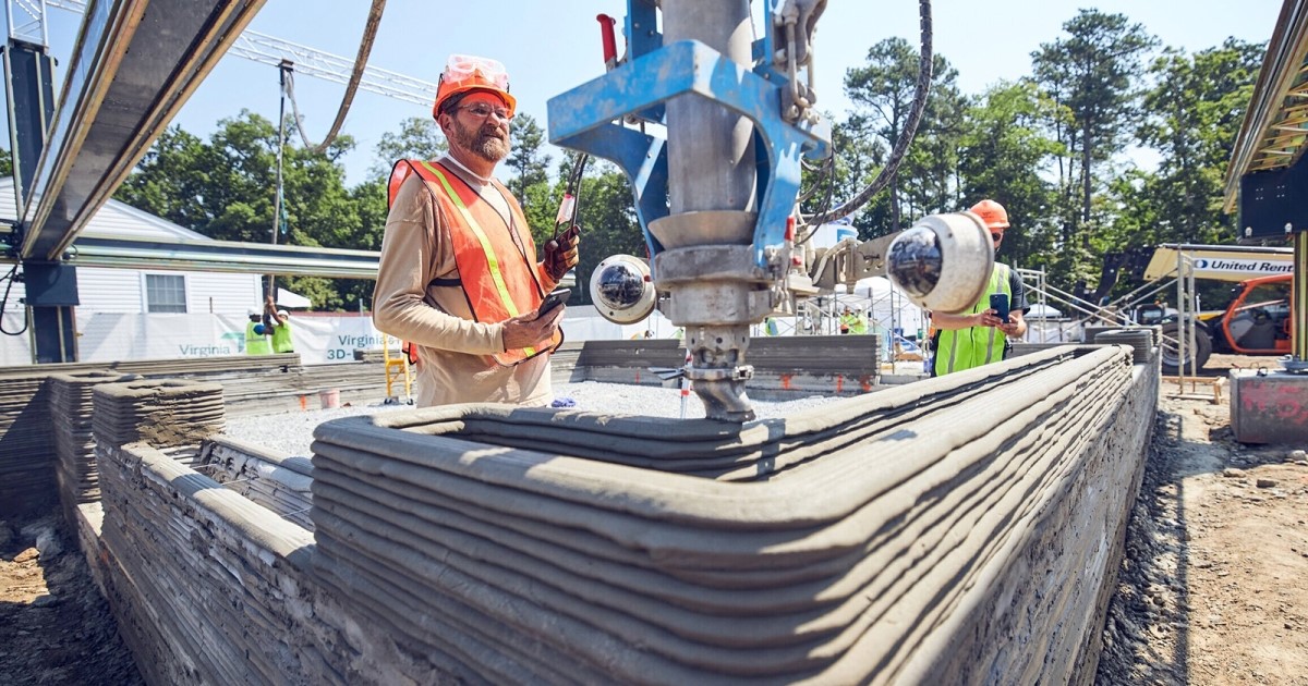 پرینت سه بعدی در صنعت ساختمان