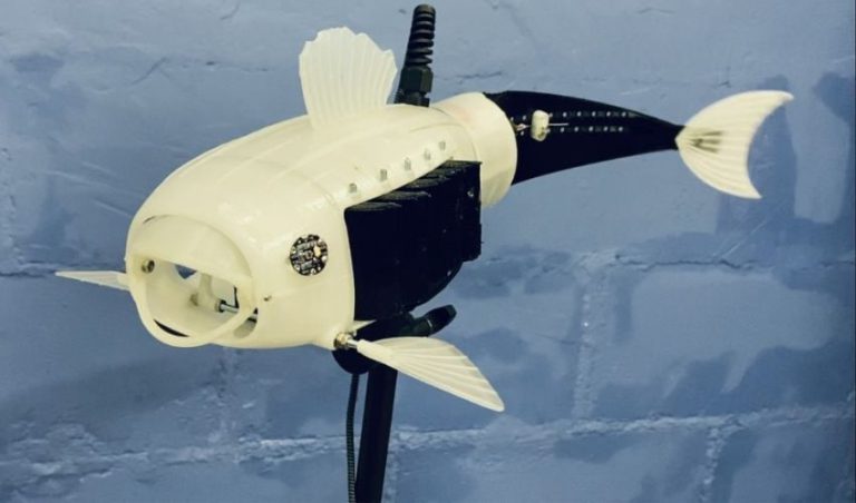 پرینت سه بعدی ماهی رباتیک با قابلیت جمع آوری میکروپلاستیک ها