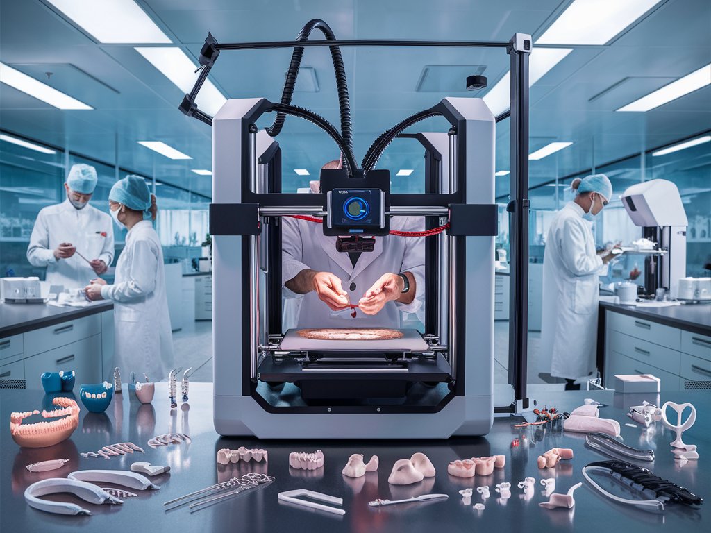 درآمدزایی با پرینترهای سه بعدی با پرینت تجهیزات پزشکی