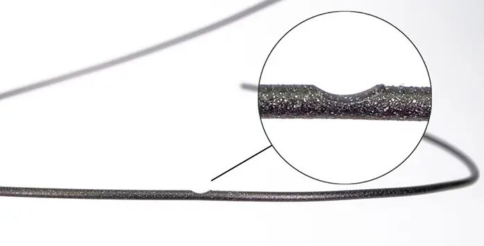 ساییده شدن فیلامنت پرینت سه بعدی توسط اکسترودر