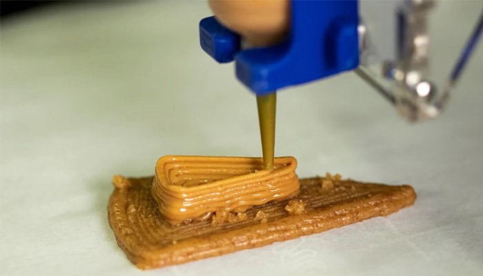 تولید چیزکیک 7 لایه ای با استفاده از تکنولوژی پرینت سه بعدی