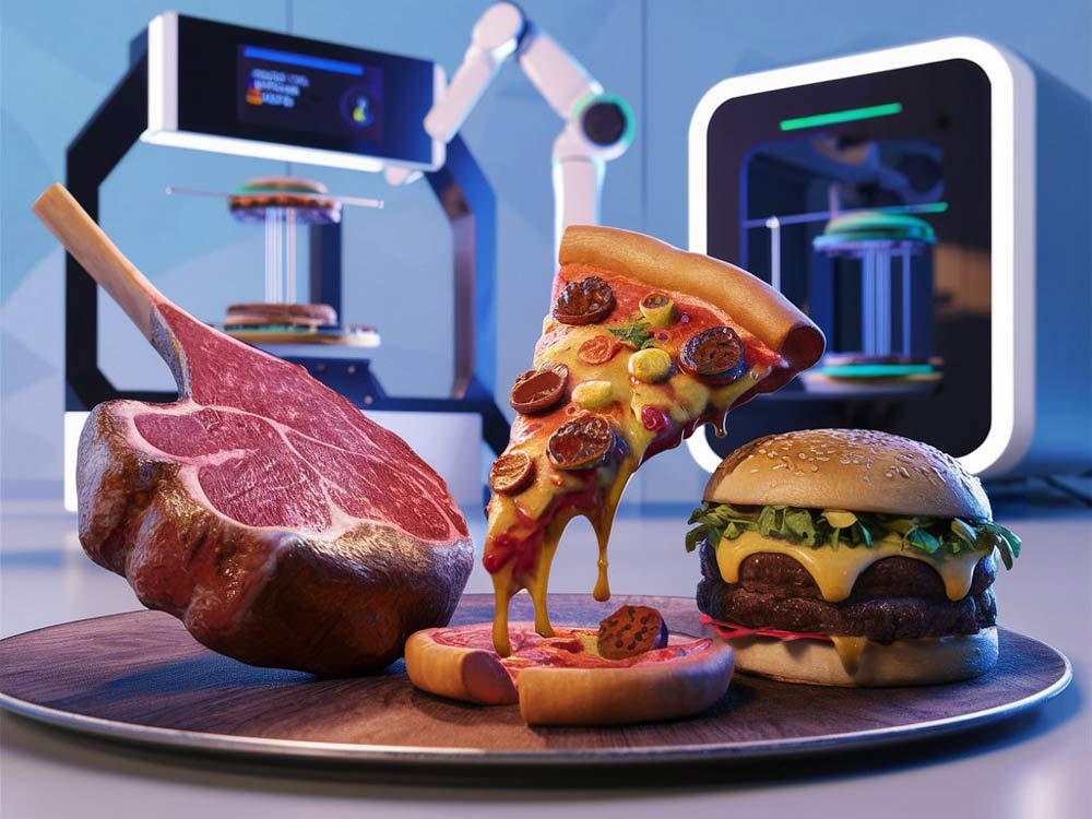 پرینتر سه بعدی غذا برای پرینت انواع غذاها و خوراکی ها