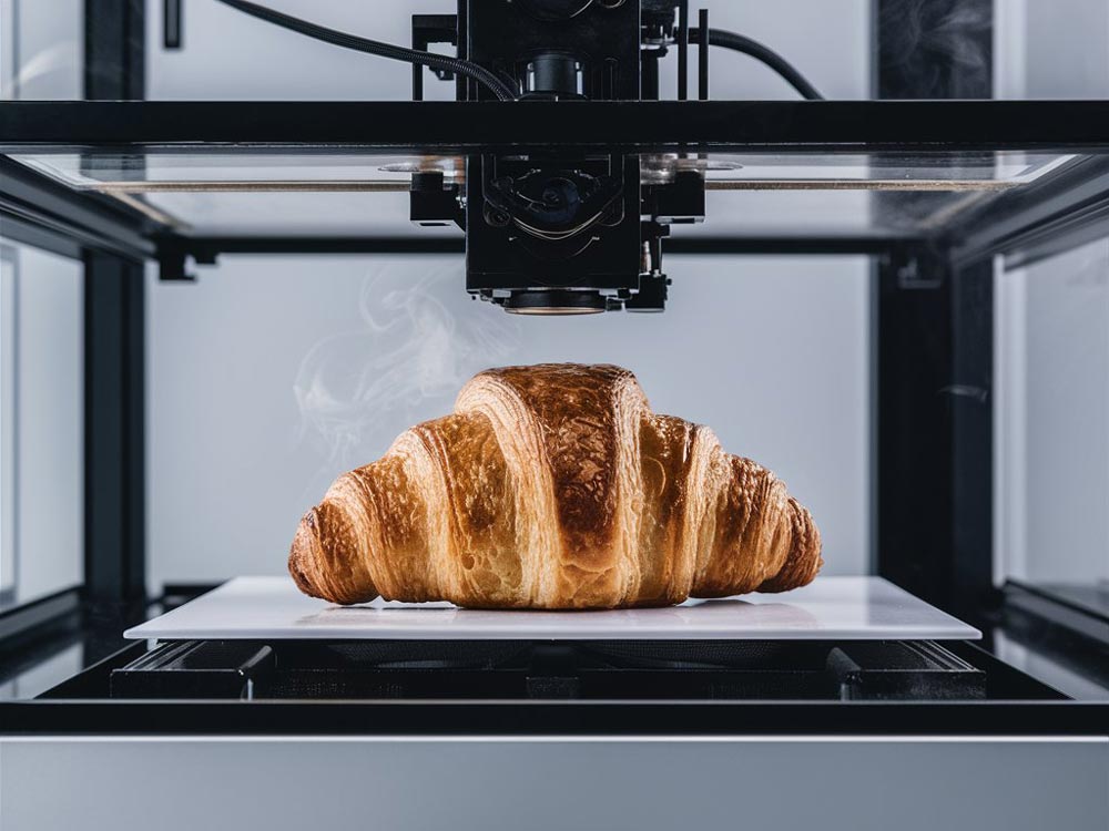 پرینت سه بعدی خوراکی ها و شیرینی ها