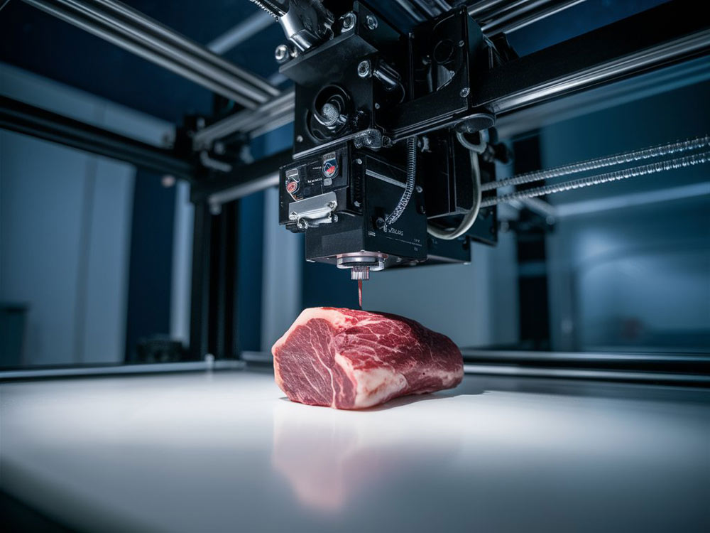 پرینت سه بعدی گوشت