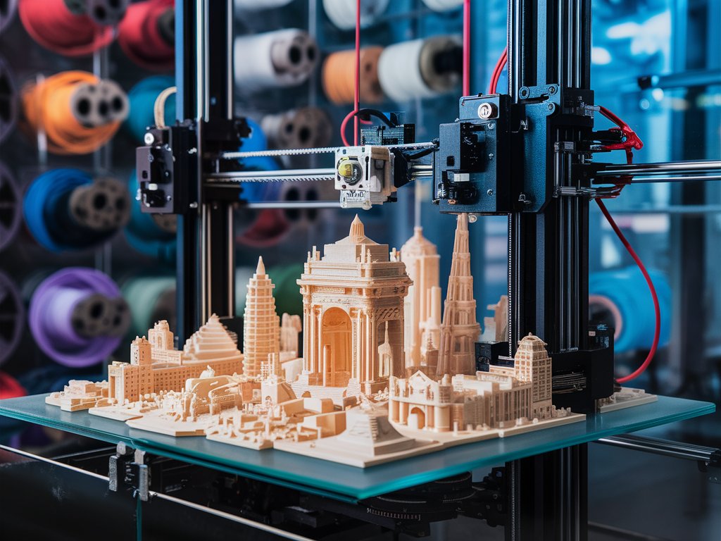ساخت بناهای معماری با پرینتر سه بعدی