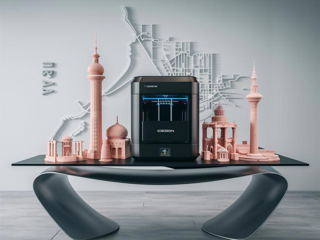 آی دیزاین ارائه‌دهنده‌ی انواع خدمات پرینت سه بعدی در تهران