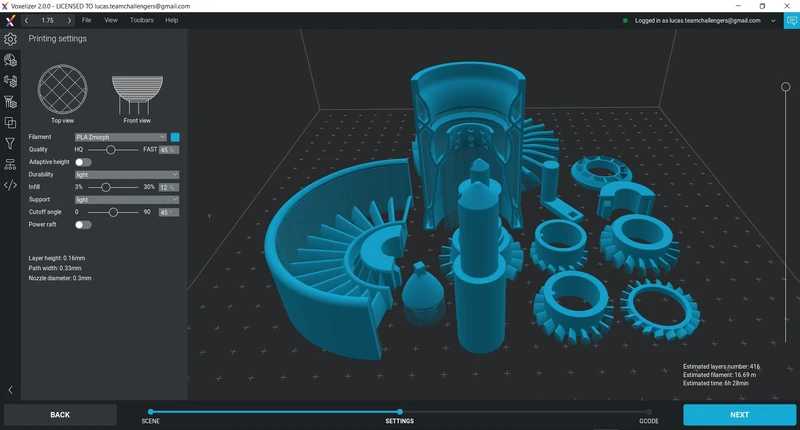 نرم افزار پرینت سه بعدی راهنما